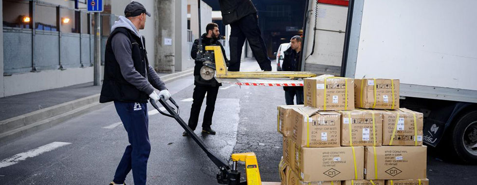 logistique urbaine à Paris